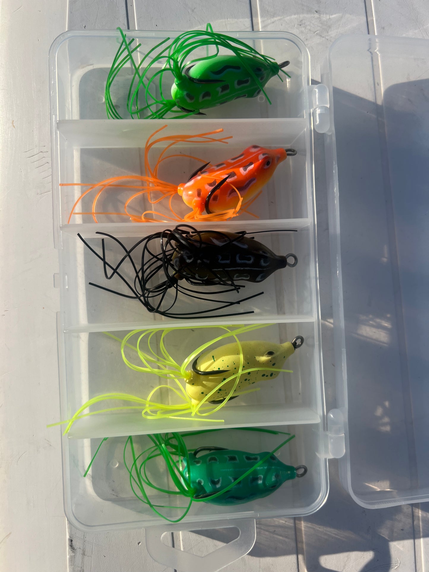 Kit Señuelos (5) Antienganche - Ideal para Taruchas