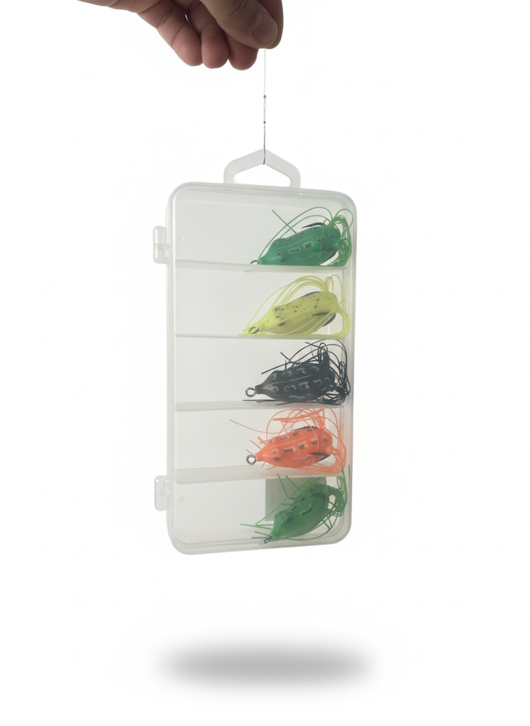 Kit Señuelos (5) Antienganche - Ideal para Taruchas