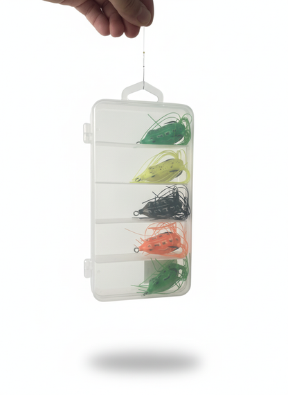 Kit Señuelos (5) Antienganche - Ideal para Taruchas